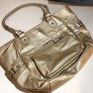 Ellen Tracy Silver Purse